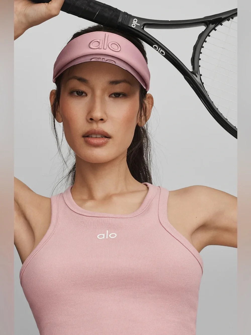 ALO YOGA | ✨NEW✨ Airlift Solar Visor in Vintage Pink